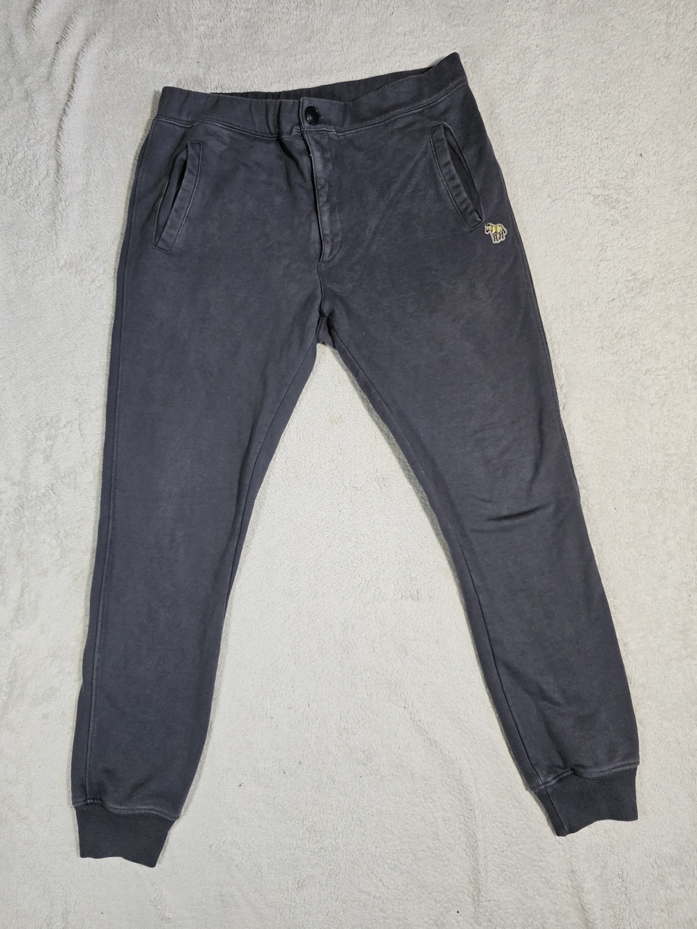 Paul Smith PS  Grey  Zebra logo Smart Jogging bottoms sweat pants size M